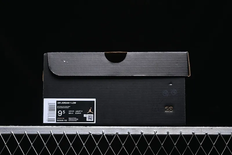 All categories Air Jordan Jordan series basketball shoes Air Jordan 1 Low Air Jordan 1 Low AJ1 Joe 1 black brown cultural low-top casual sneakers 553558-152